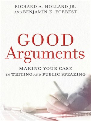 cover image of Good Arguments
